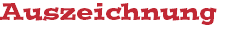 Auszeichnung